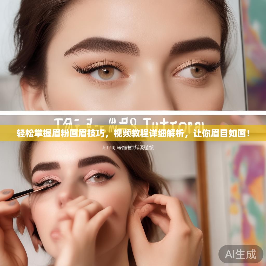 轻松掌握眉粉画眉技巧,视频教程详细解析,让你眉目如画! 轻松掌握眉粉画眉技巧,视频教程详细解析,让你眉目如画!