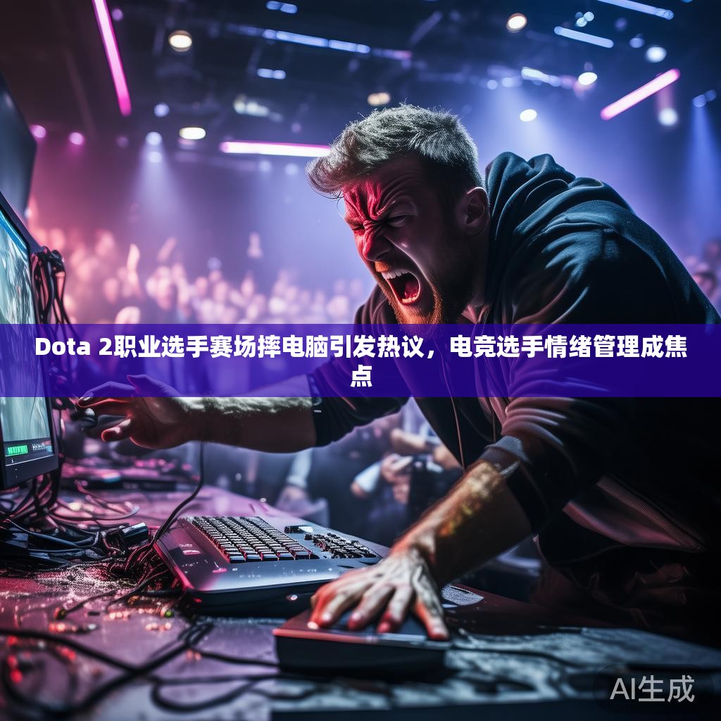 Dota 2职业选手赛场摔电脑引发热议,电竞选手情绪管理成焦点 Dota 2职业选手赛场摔电脑引发热议,电竞选手情绪管理成焦点