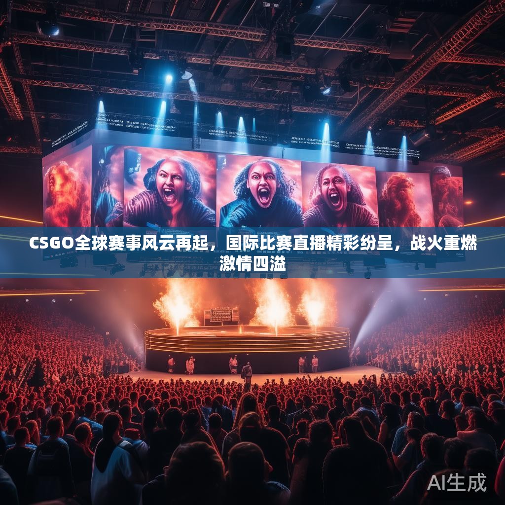 CSGO全球赛事风云再起，国际比赛直播精彩纷呈，战火重燃激情四溢