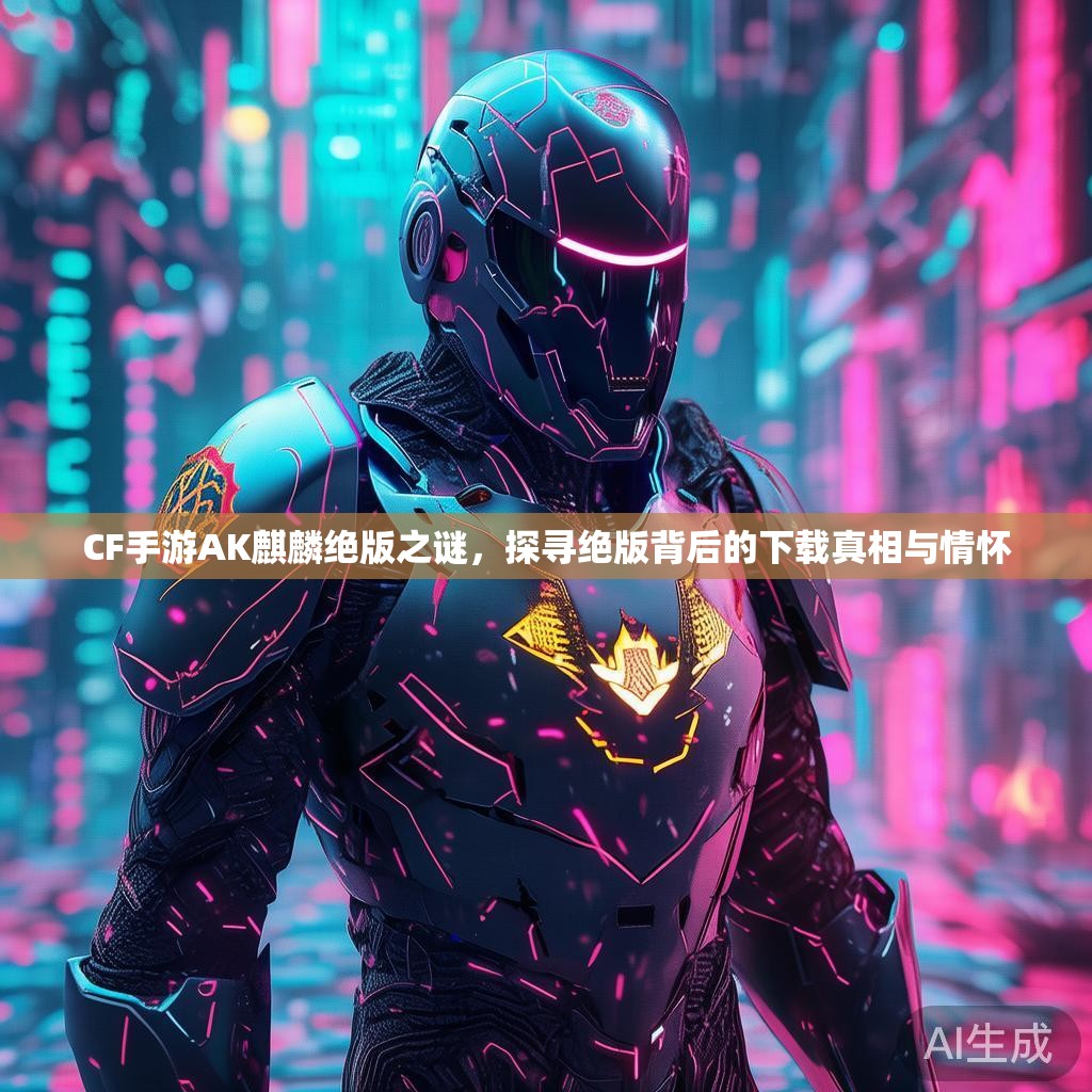 CF手游AK麒麟绝版之谜，探寻绝版背后的下载真相与情怀