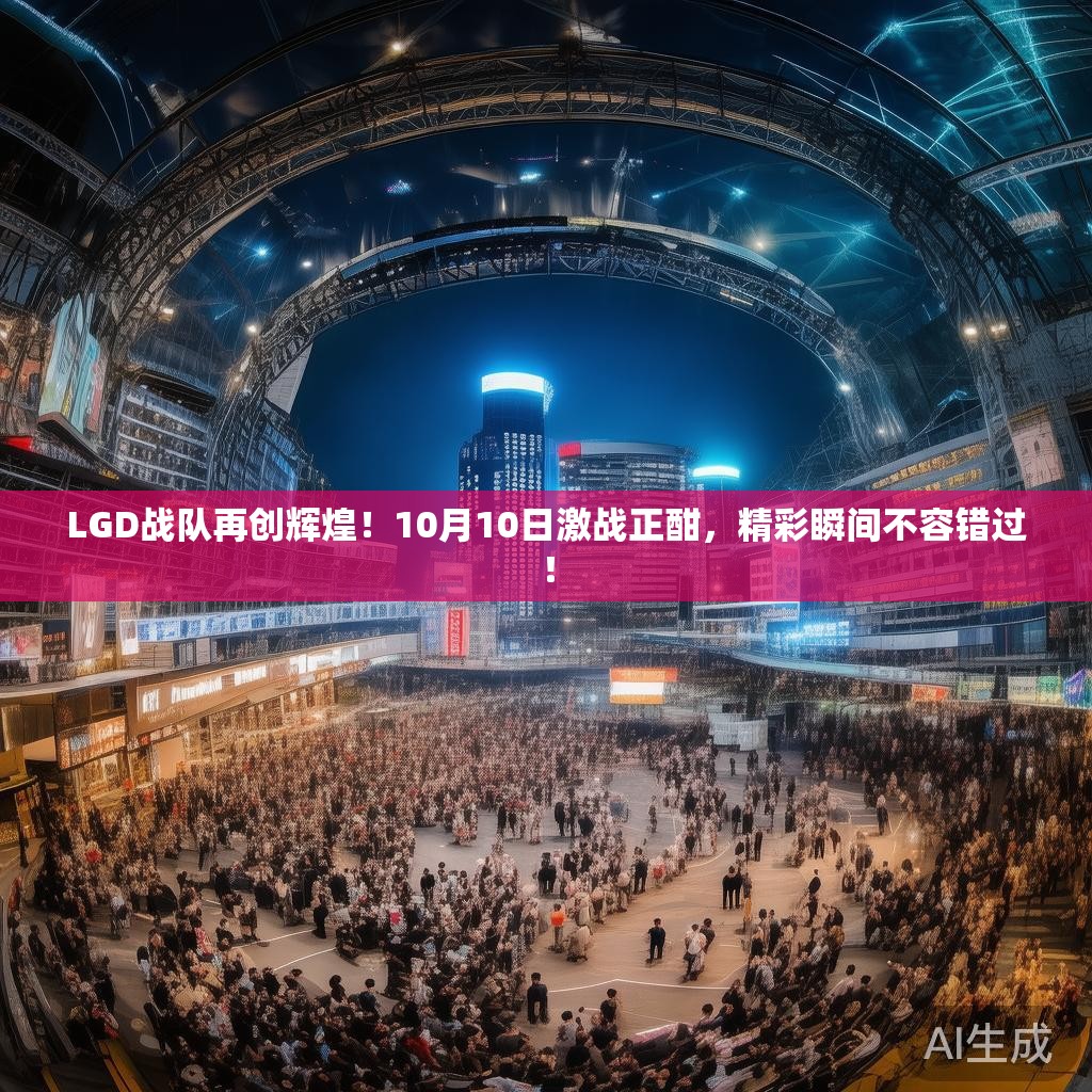 LGD战队再创辉煌!10月10日激战正酣,精彩瞬间不容错过! LGD战队再创辉煌!10月10日激战正酣,精彩瞬间不容错过!