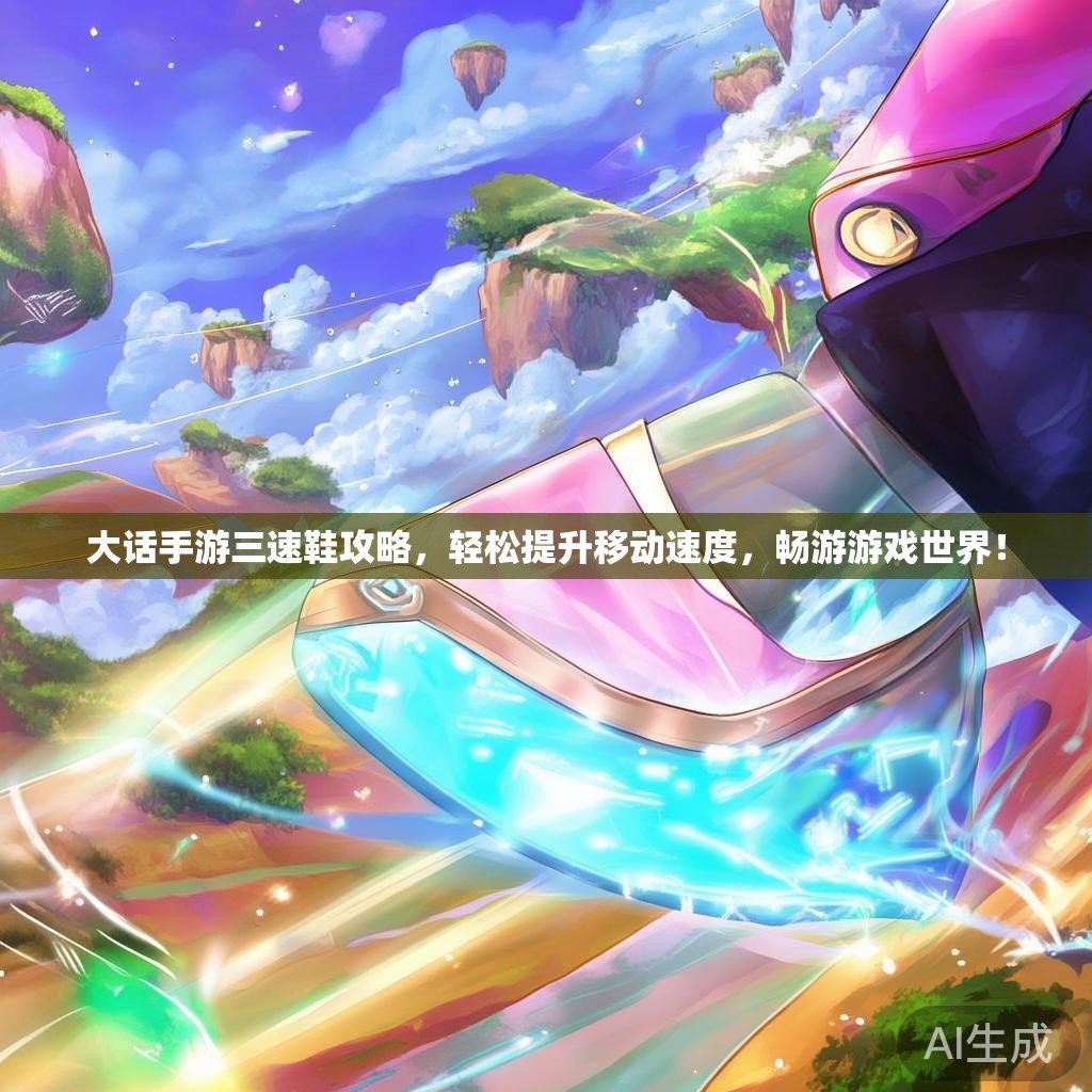 大话手游三速鞋攻略，轻松提升移动速度，畅游游戏世界！