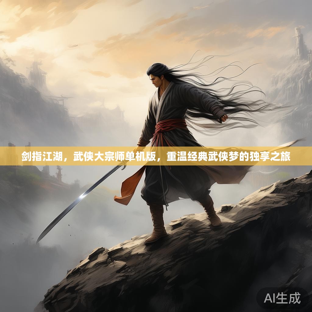 剑指江湖，武侠大宗师单机版，重温经典武侠梦的独享之旅