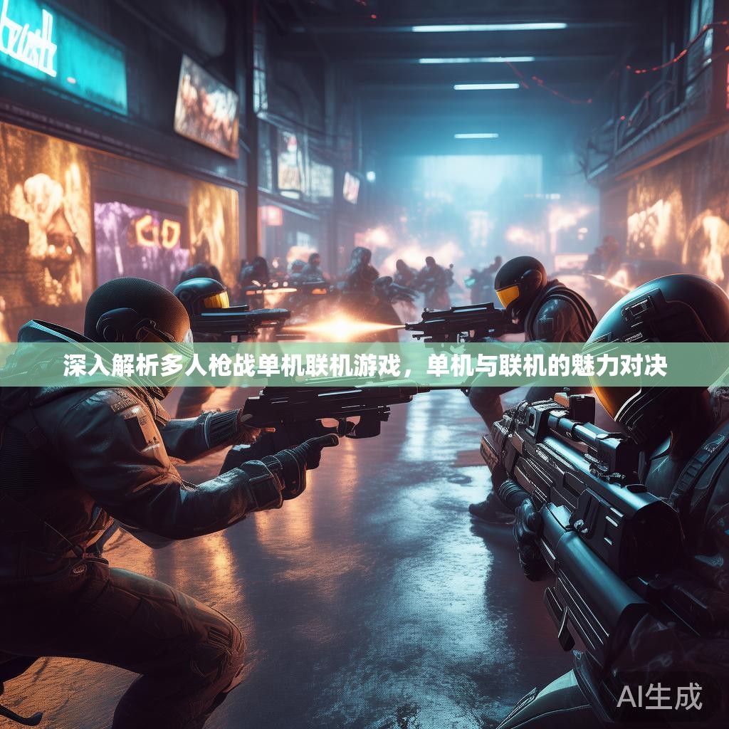 深入解析多人枪战单机联机游戏，单机与联机的魅力对决