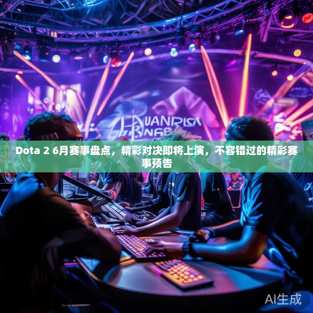 Dota 2 6月赛事盘点，精彩对决即将上演，不容错过的精彩赛事预告