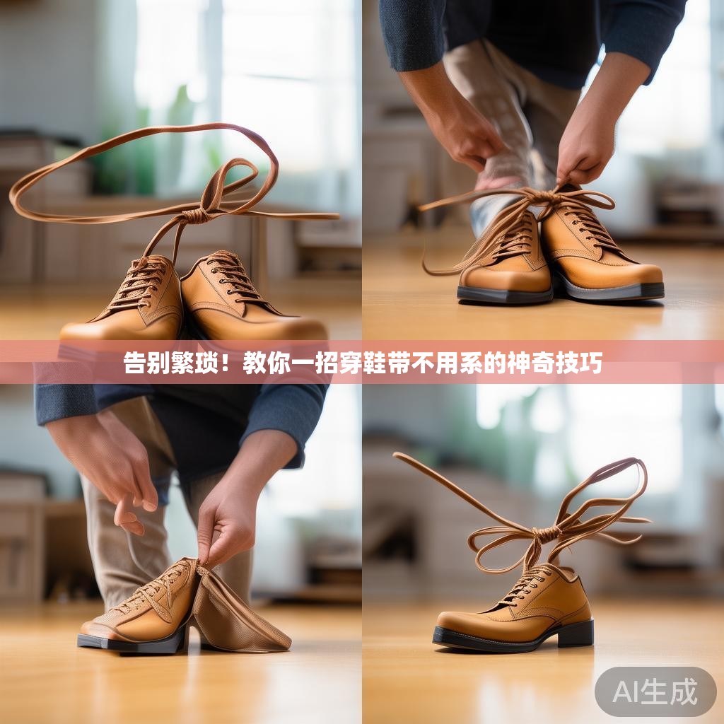 告别繁琐！教你一招穿鞋带不用系的神奇技巧