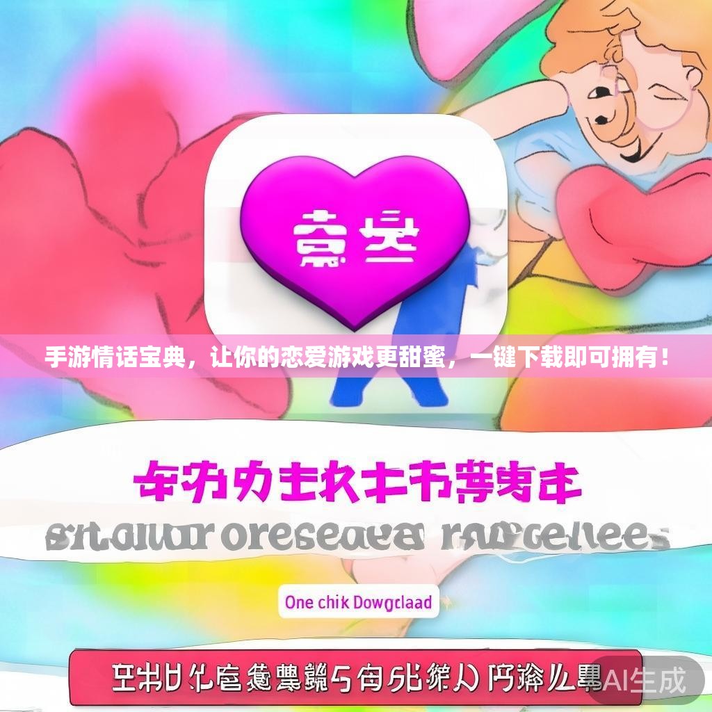 手游情话宝典，让你的恋爱游戏更甜蜜，一键下载即可拥有！