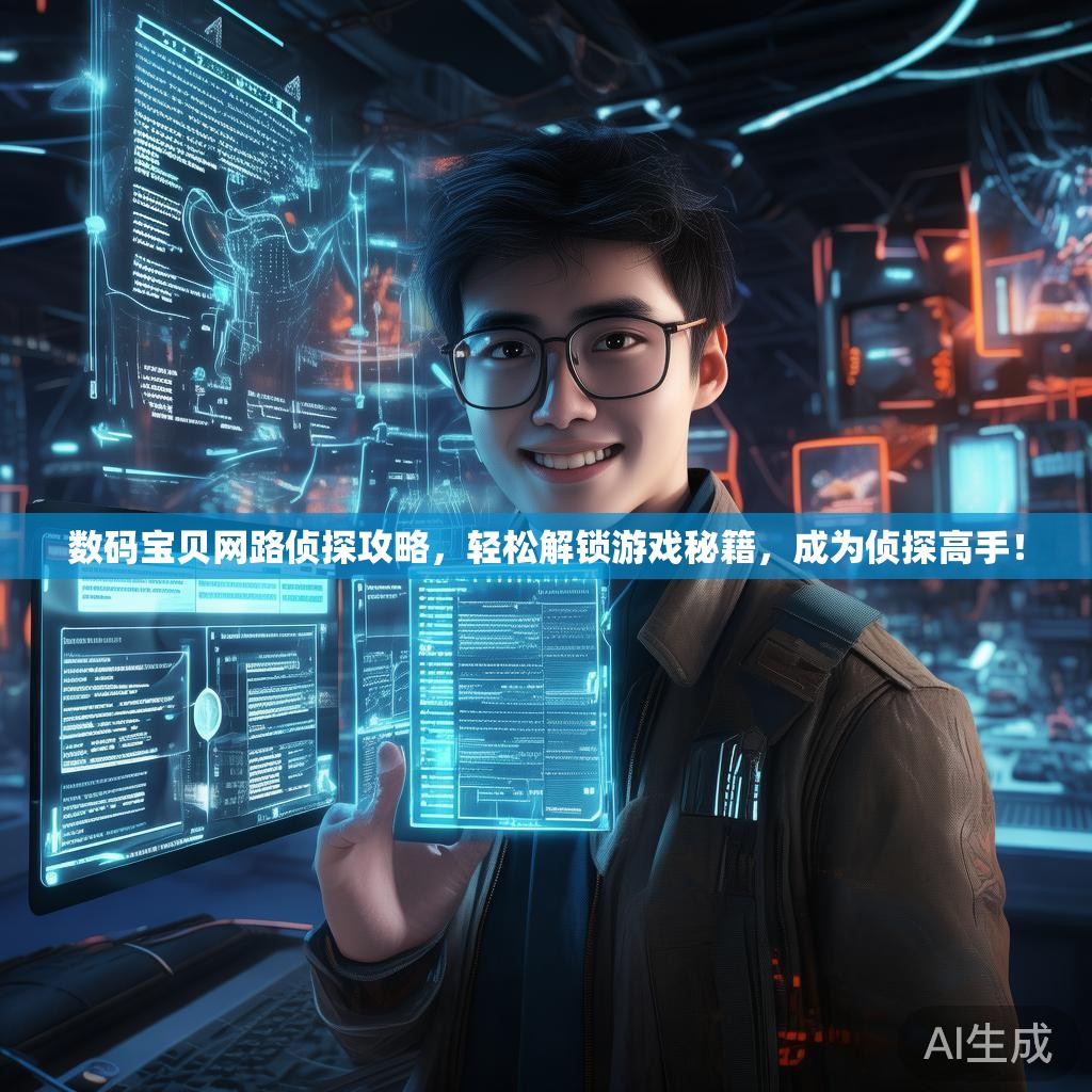 数码宝贝网路侦探攻略，轻松解锁游戏秘籍，成为侦探高手！