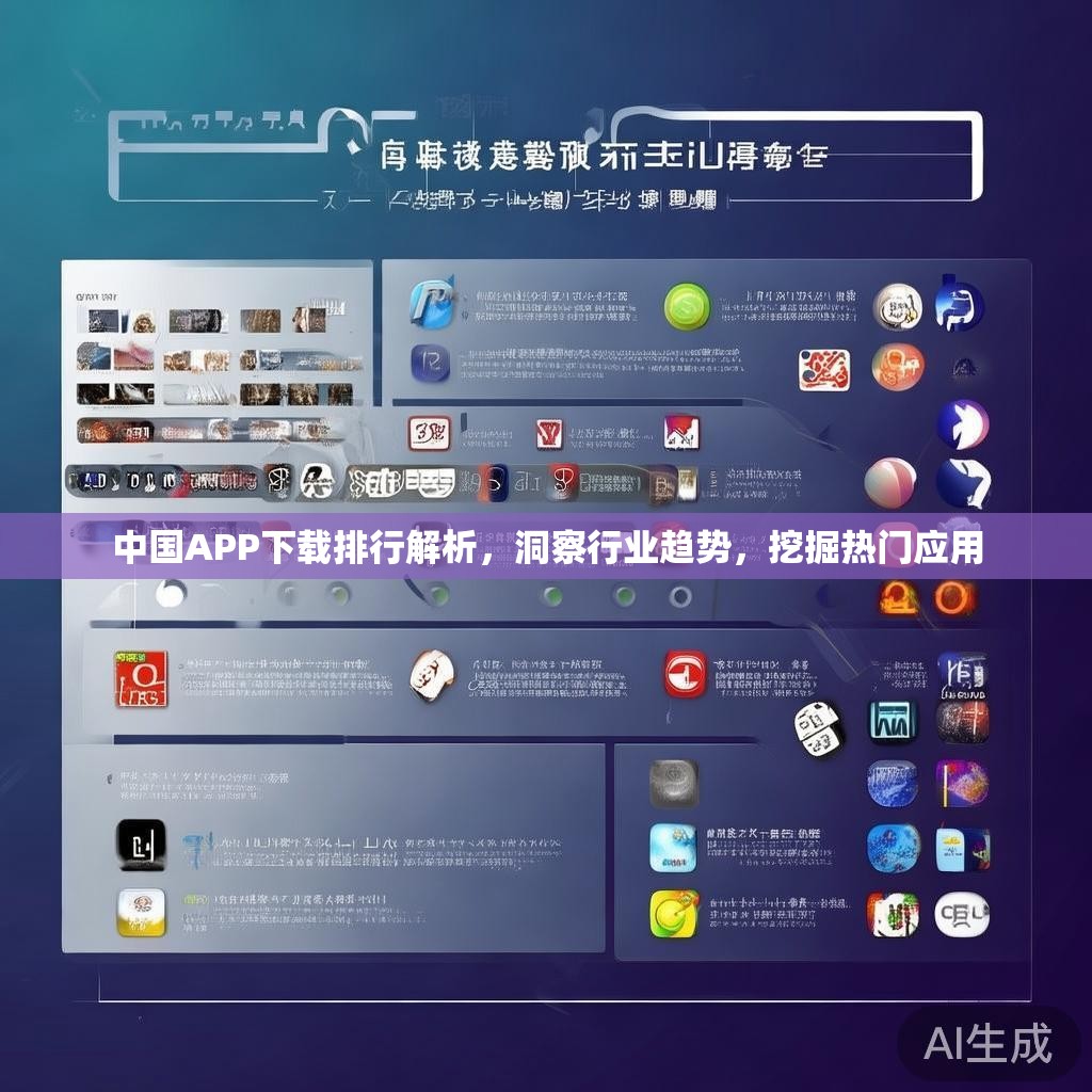 中国APP下载排行解析，洞察行业趋势，挖掘热门应用