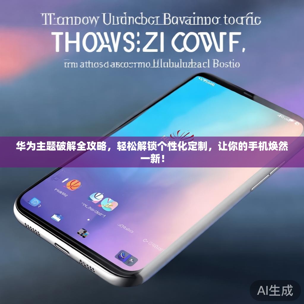 华为主题破解全攻略，轻松解锁个性化定制，让你的手机焕然一新！