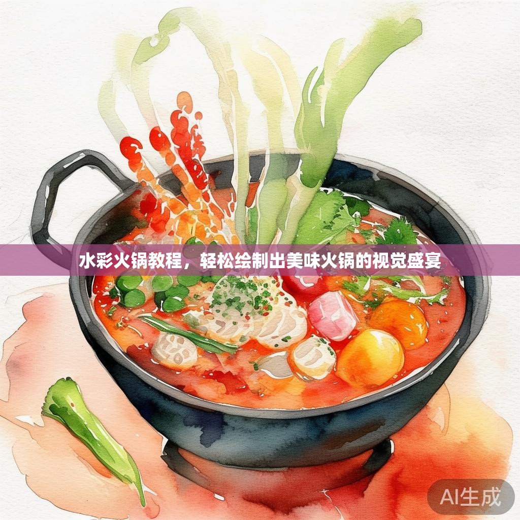 水彩火锅教程，轻松绘制出美味火锅的视觉盛宴