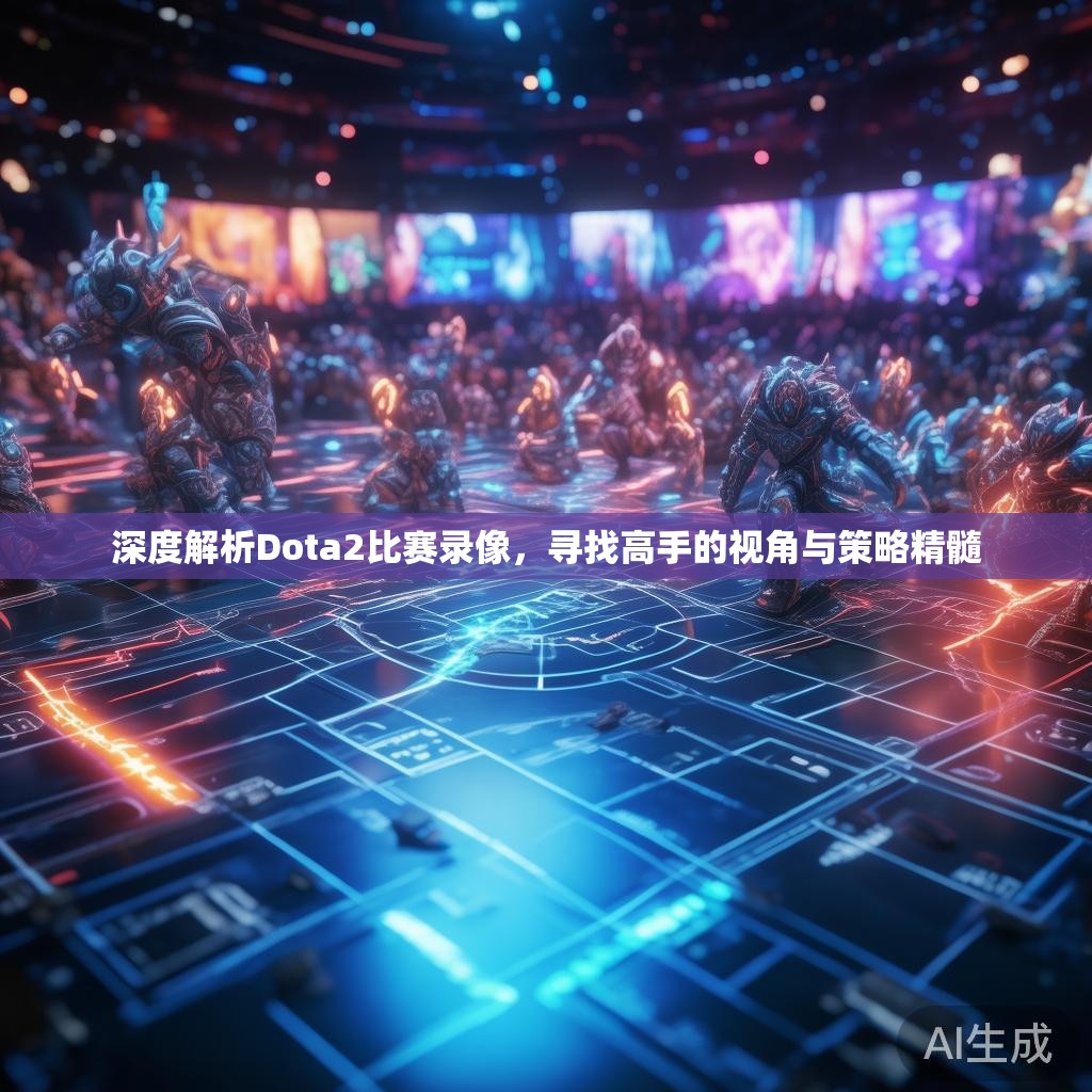 深度解析Dota2比赛录像，寻找高手的视角与策略精髓