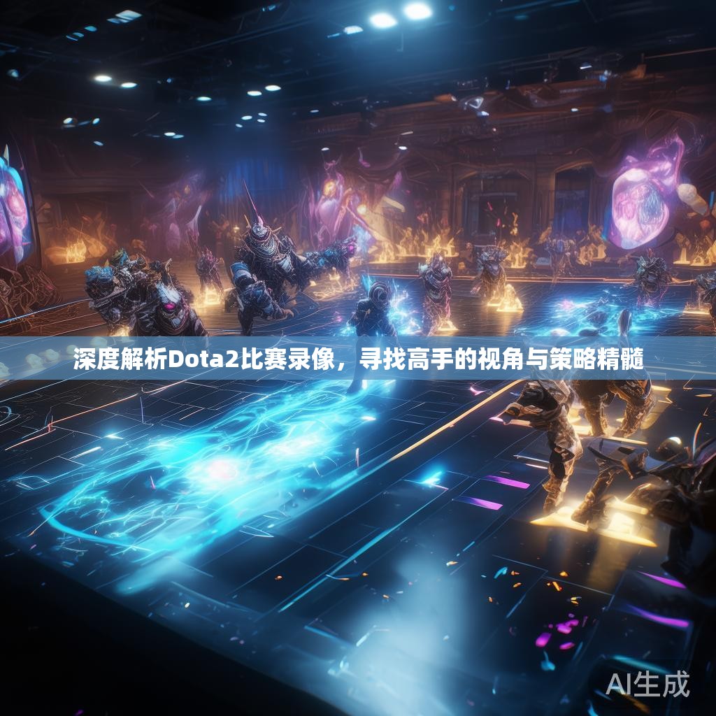 深度解析Dota2比赛录像，寻找高手的视角与策略精髓