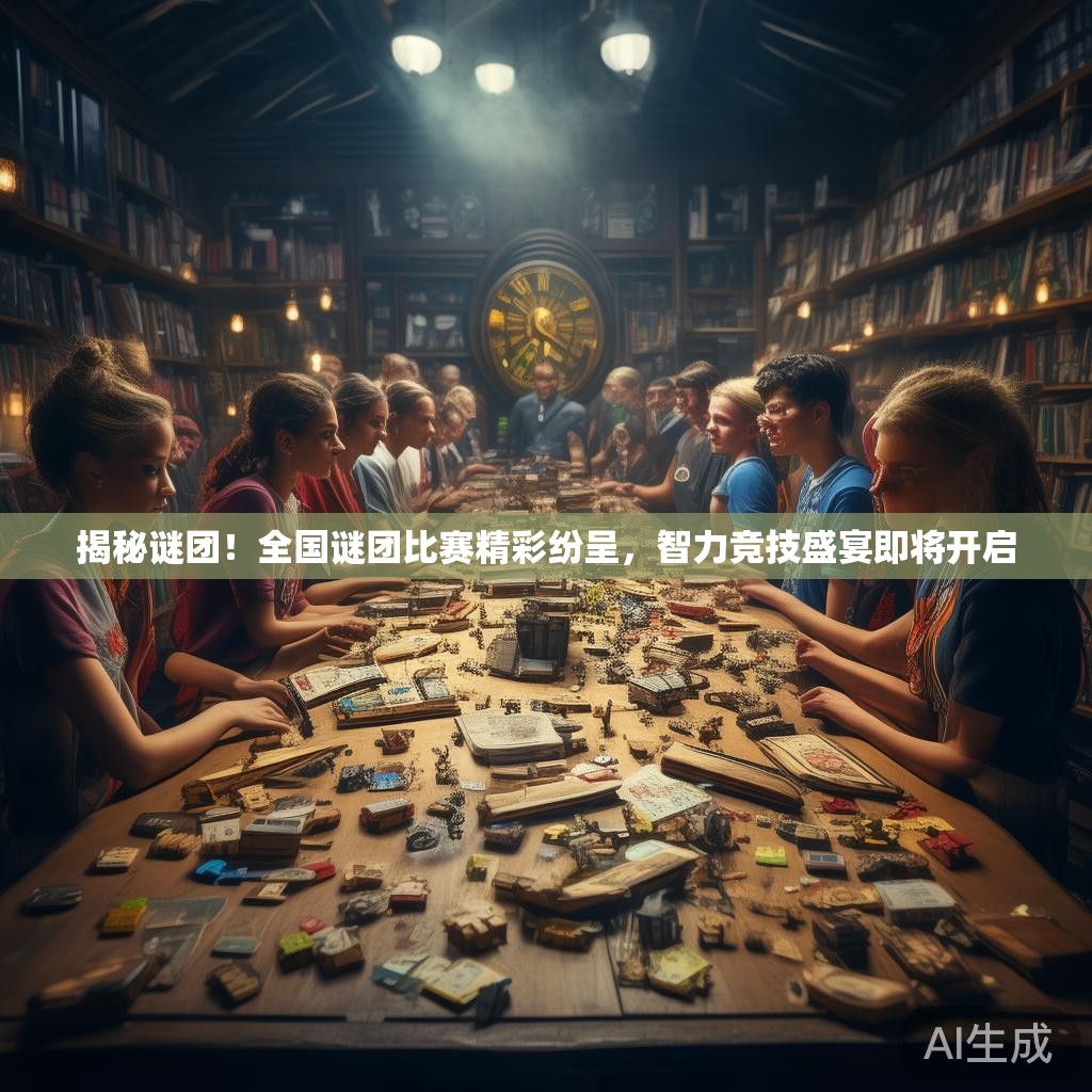 揭秘谜团！全国谜团比赛精彩纷呈，智力竞技盛宴即将开启