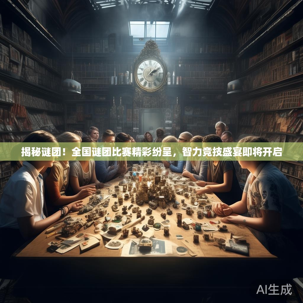 揭秘谜团！全国谜团比赛精彩纷呈，智力竞技盛宴即将开启