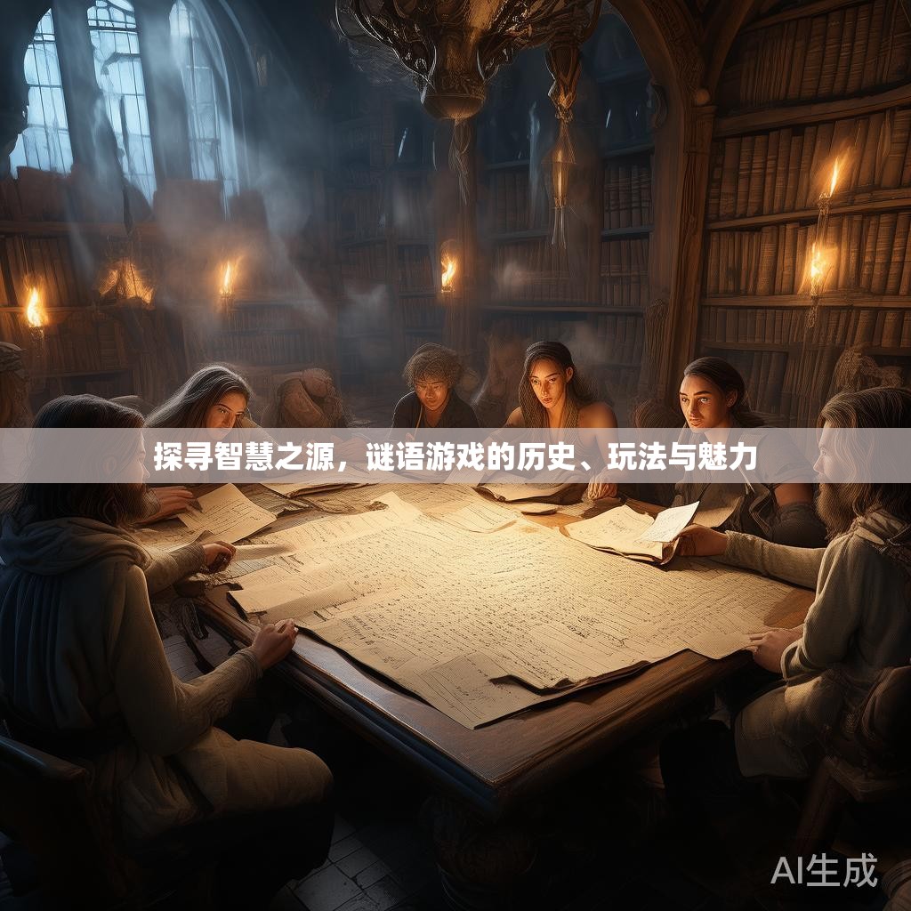 探寻智慧之源，谜语游戏的历史、玩法与魅力