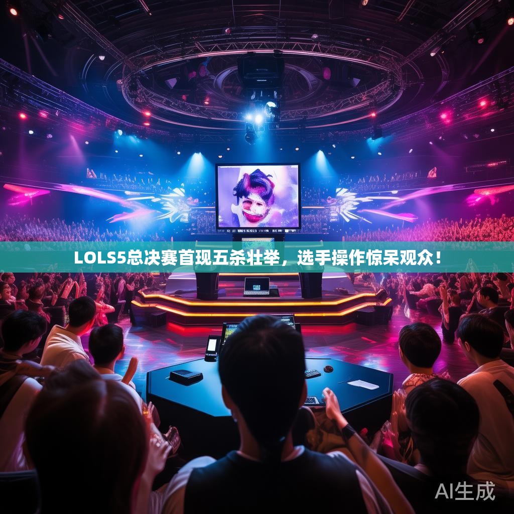 LOLS5总决赛首现五杀壮举，选手操作惊呆观众！