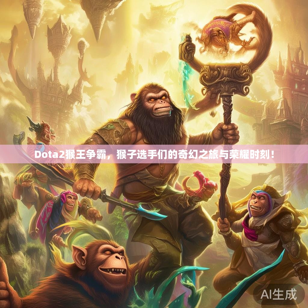 Dota2猴王争霸，猴子选手们的奇幻之旅与荣耀时刻！