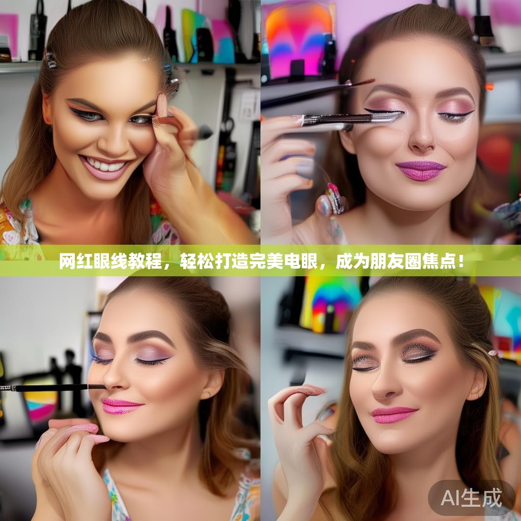 网红眼线教程，轻松打造完美电眼，成为朋友圈焦点！
