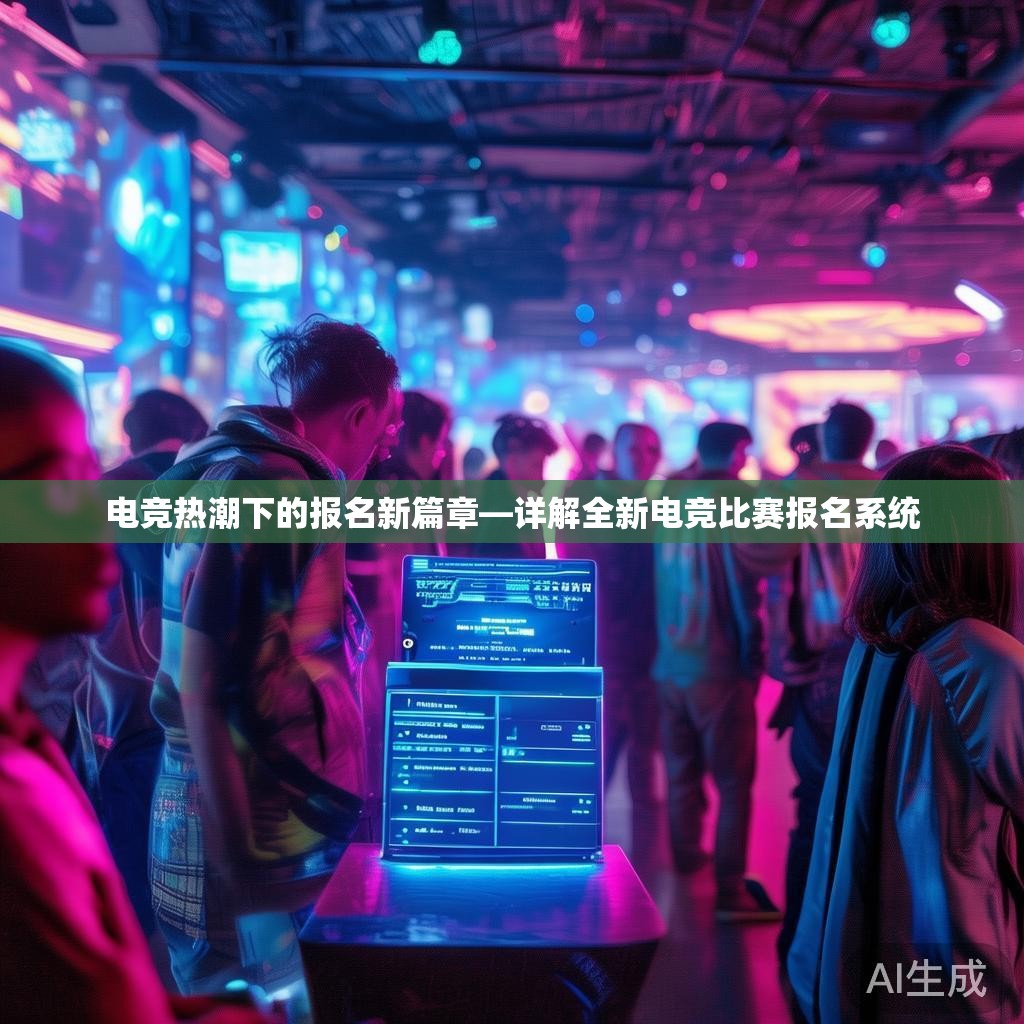 电竞热潮下的报名新篇章—详解全新电竞比赛报名系统 电竞热潮下的报名新篇章—详解全新电竞比赛报名系统