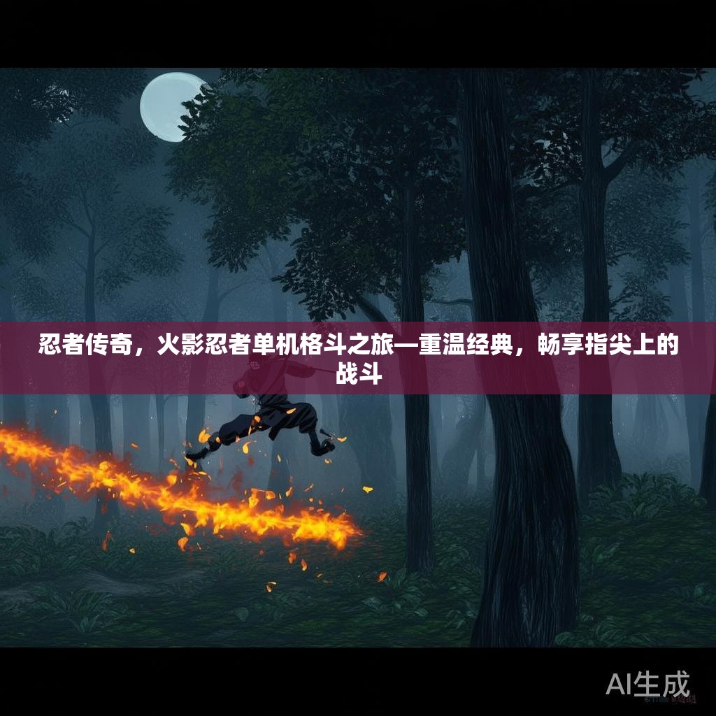 忍者传奇，火影忍者单机格斗之旅—重温经典，畅享指尖上的战斗