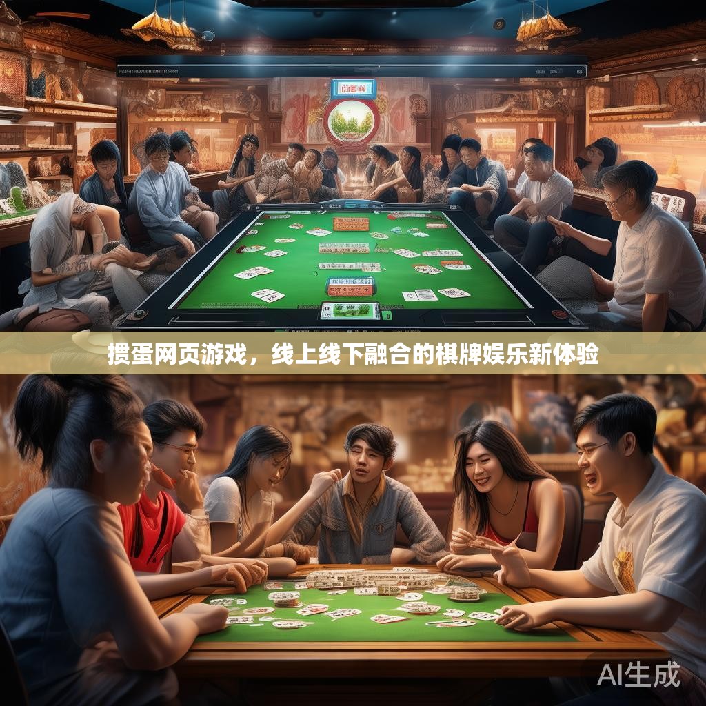 掼蛋网页游戏，线上线下融合的棋牌娱乐新体验