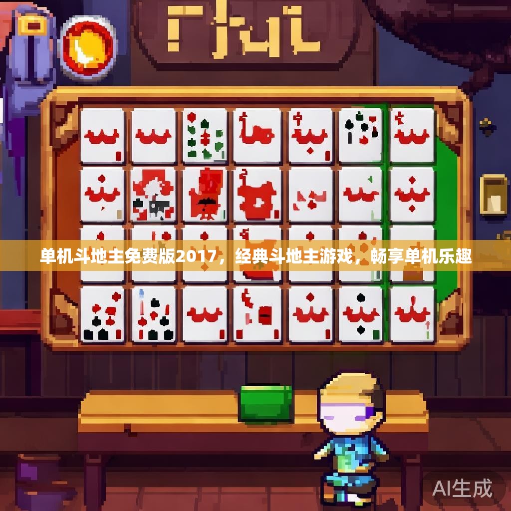 单机斗地主免费版2017，经典斗地主游戏，畅享单机乐趣