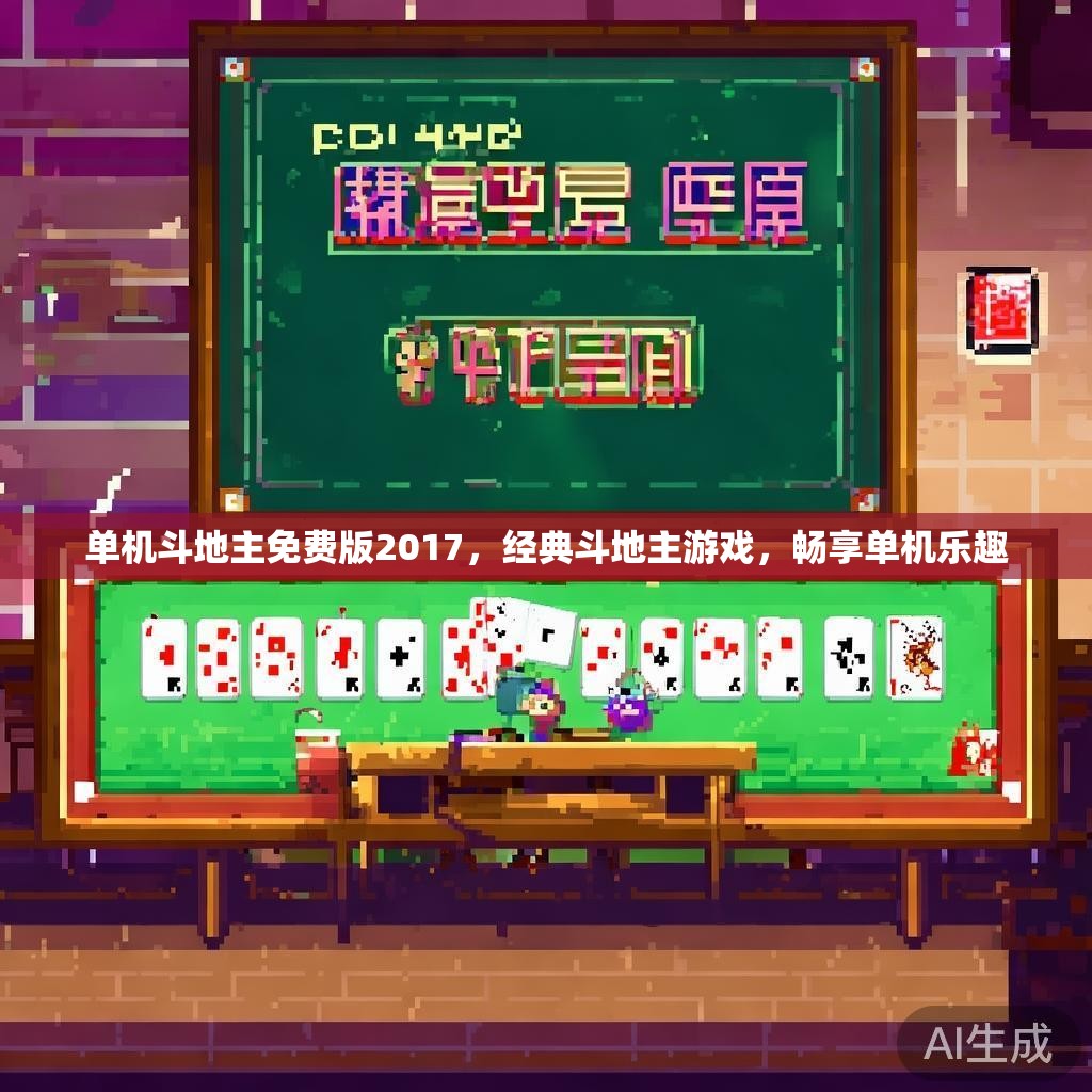 单机斗地主免费版2017，经典斗地主游戏，畅享单机乐趣