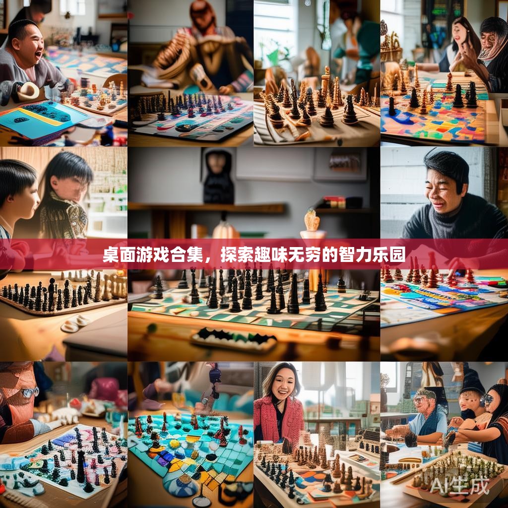 桌面游戏合集，探索趣味无穷的智力乐园