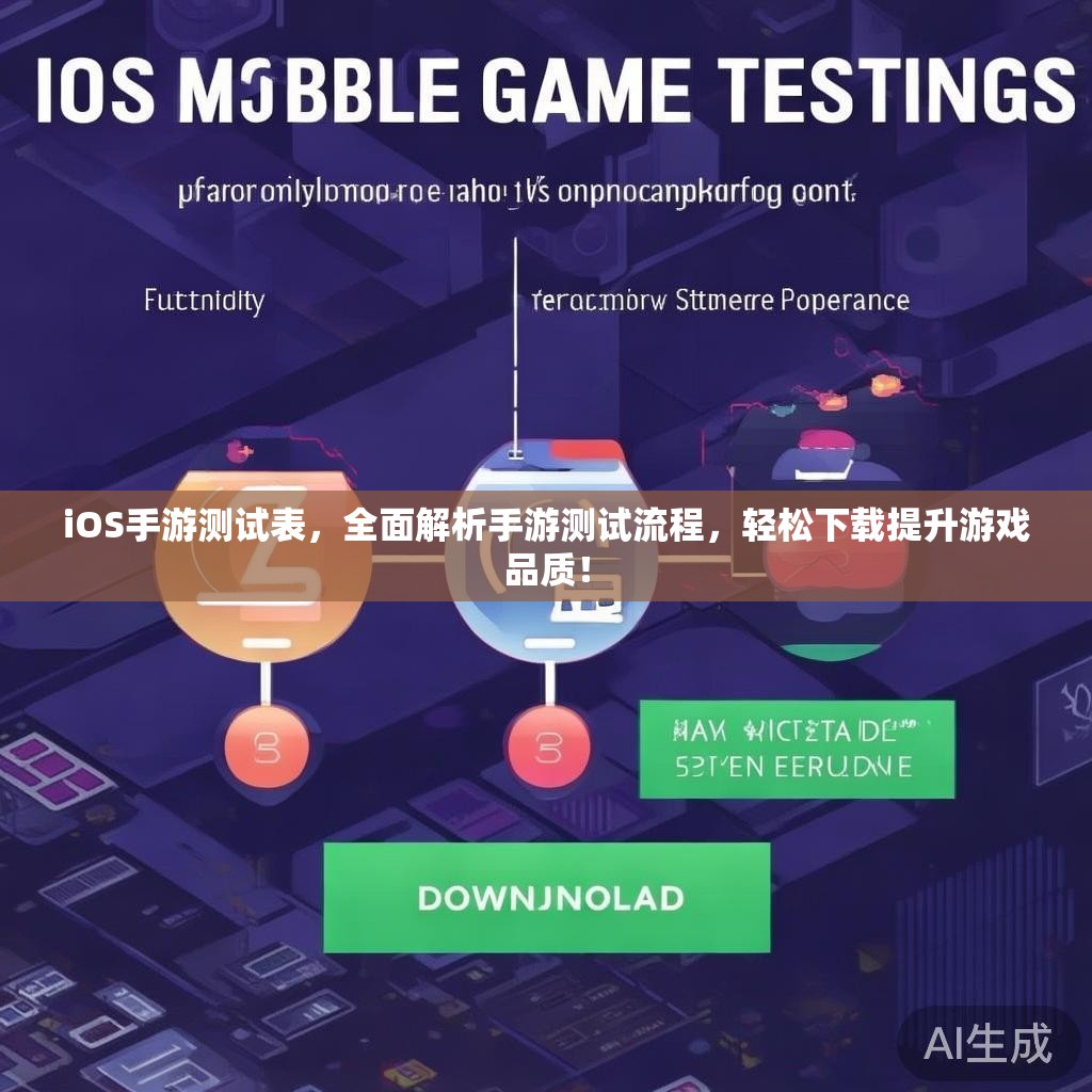 iOS手游测试表，全面解析手游测试流程，轻松下载提升游戏品质！