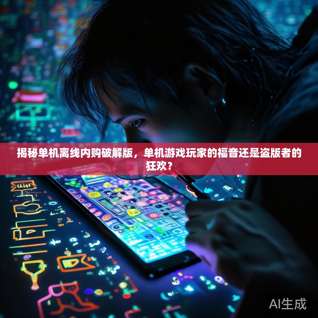 揭秘单机离线内购破解版,单机游戏玩家的福音还是盗版者的狂欢? 揭秘单机离线内购破解版,单机游戏玩家的福音还是盗版者的狂欢?