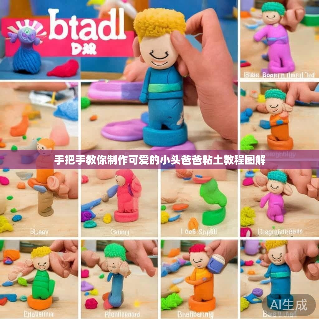 手把手教你制作可爱的小头爸爸粘土教程图解 手把手教你制作可爱的小头爸爸粘土教程图解