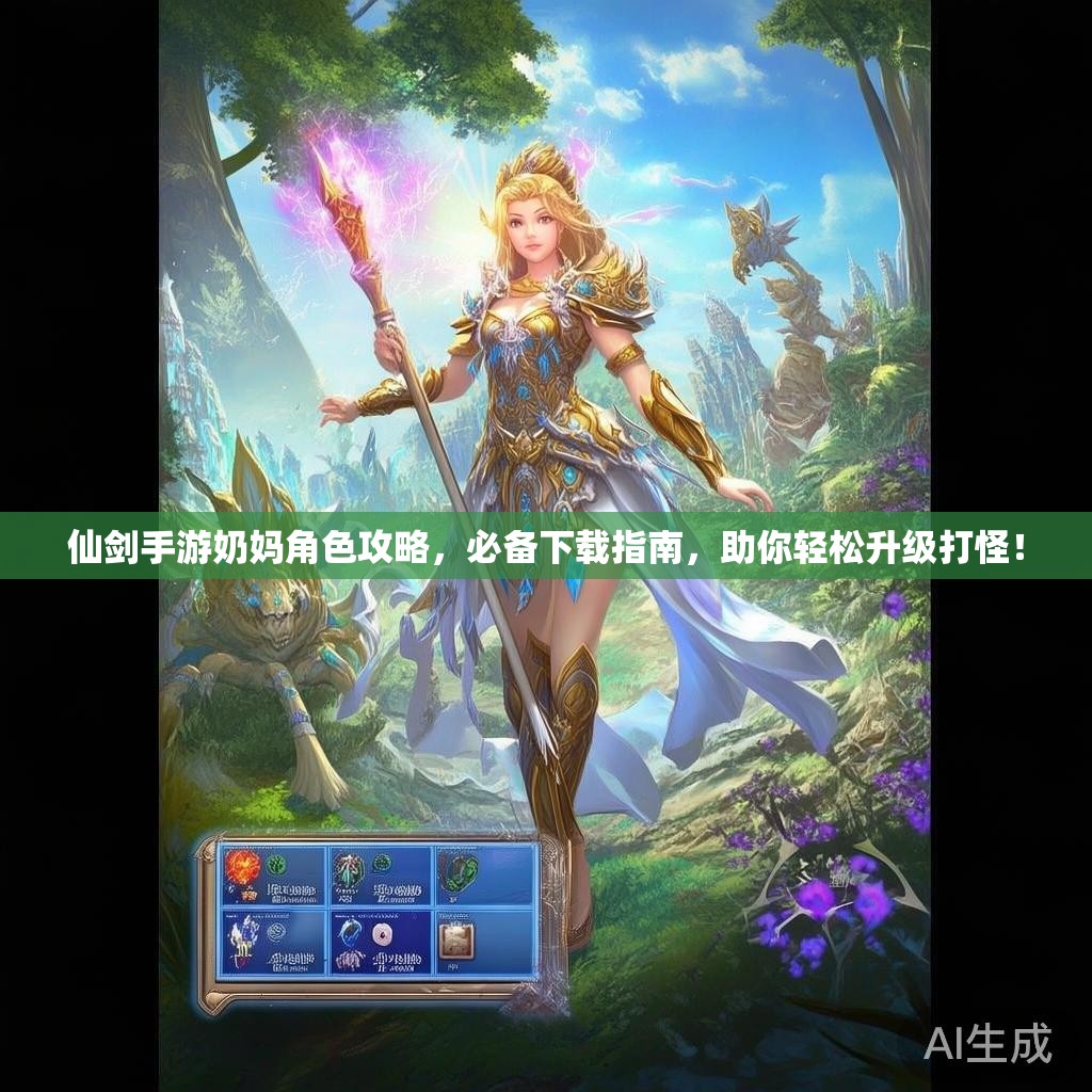 仙剑手游奶妈角色攻略,必备下载指南,助你轻松升级打怪! 仙剑手游奶妈角色攻略,必备下载指南,助你轻松升级打怪!
