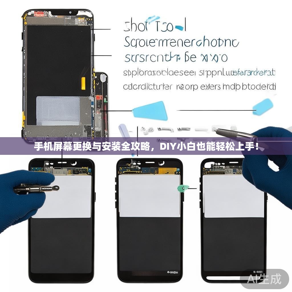 手机屏幕更换与安装全攻略，DIY小白也能轻松上手！
