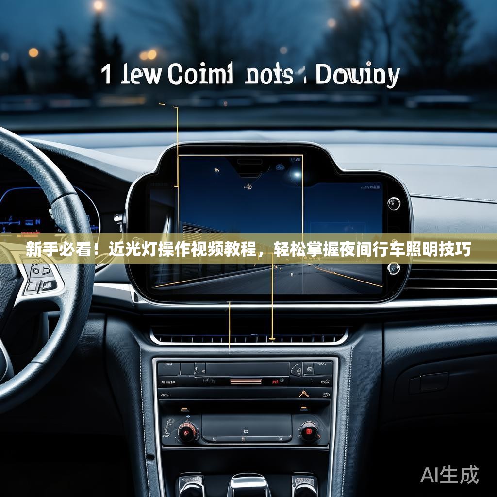 新手必看！近光灯操作视频教程，轻松掌握夜间行车照明技巧
