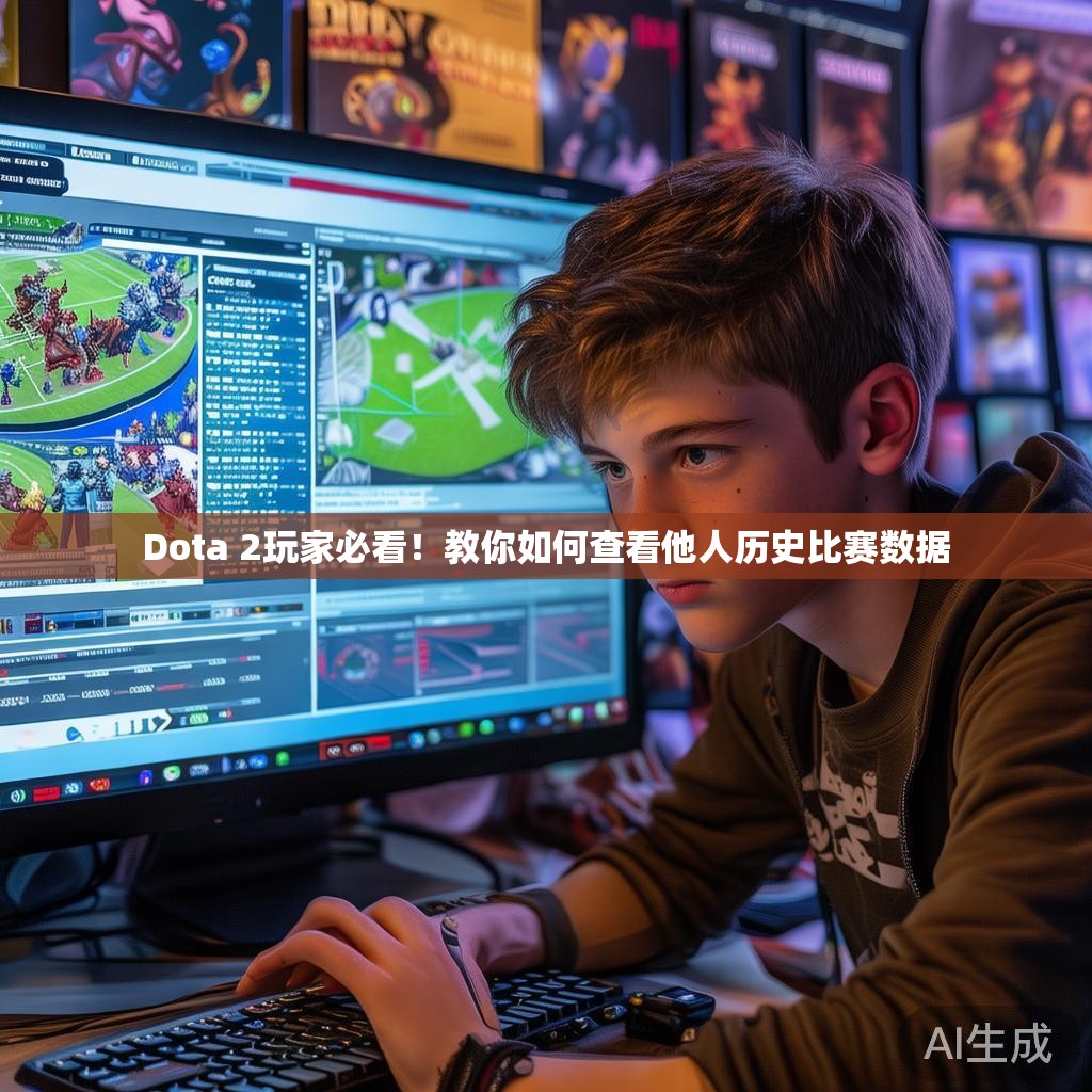 Dota 2玩家必看！教你如何查看他人历史比赛数据