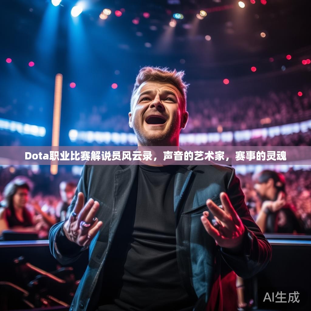 Dota职业比赛解说员风云录,声音的艺术家,赛事的灵魂 Dota职业比赛解说员风云录,声音的艺术家,赛事的灵魂
