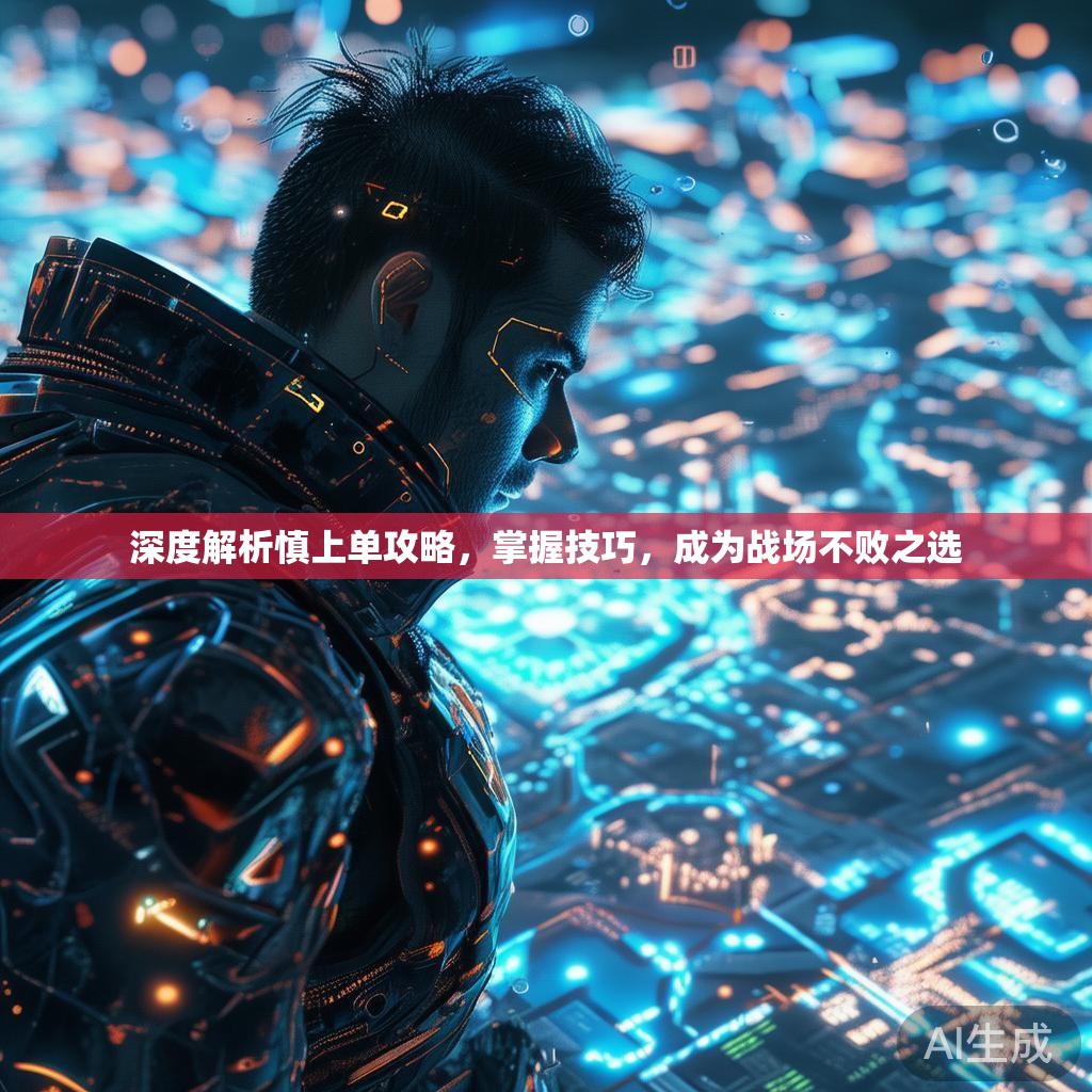 深度解析慎上单攻略,掌握技巧,成为战场不败之选 深度解析慎上单攻略,掌握技巧,成为战场不败之选