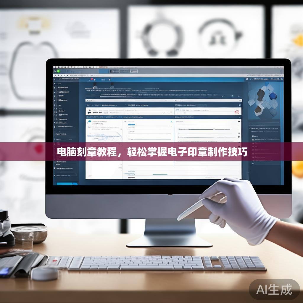 电脑刻章教程，轻松掌握电子印章制作技巧