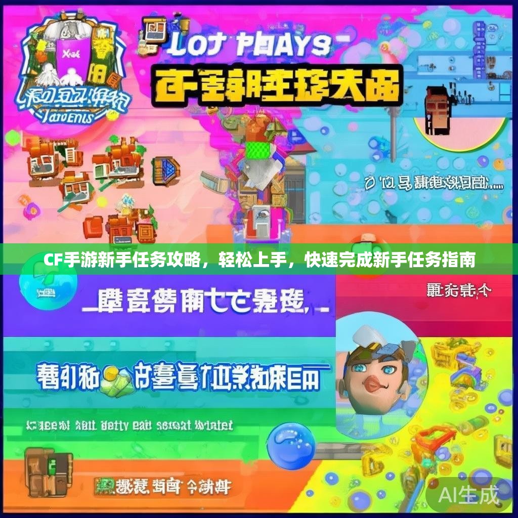 CF手游新手任务攻略,轻松上手,快速完成新手任务指南 CF手游新手任务攻略,轻松上手,快速完成新手任务指南