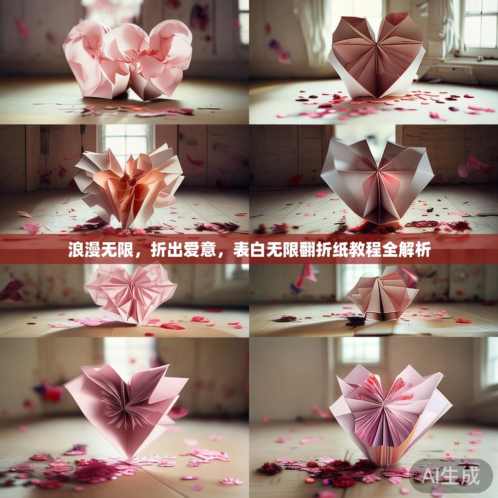 浪漫无限，折出爱意，表白无限翻折纸教程全解析