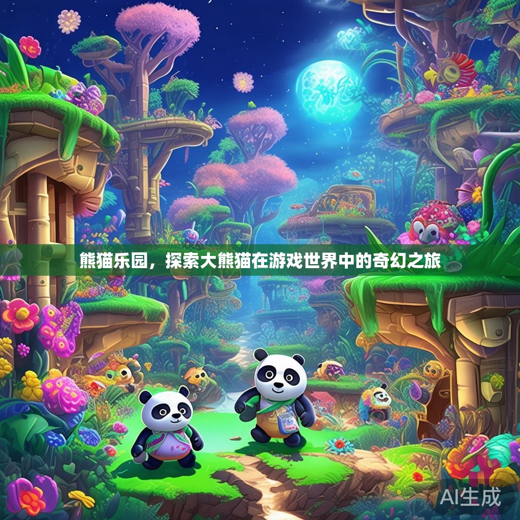 熊猫乐园,探索大熊猫在游戏世界中的奇幻之旅 熊猫乐园,探索大熊猫在游戏世界中的奇幻之旅