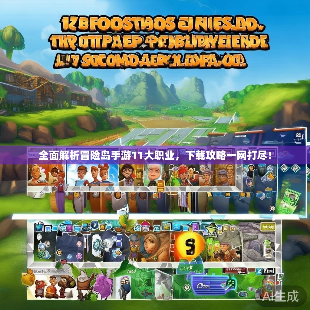 全面解析冒险岛手游11大职业,下载攻略一网打尽! 全面解析冒险岛手游11大职业,下载攻略一网打尽!