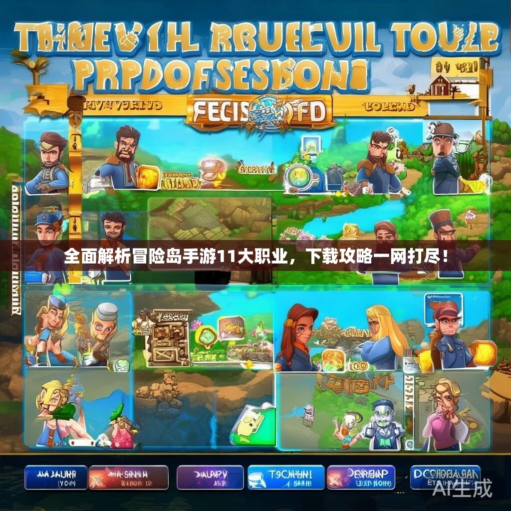 全面解析冒险岛手游11大职业,下载攻略一网打尽! 全面解析冒险岛手游11大职业,下载攻略一网打尽!