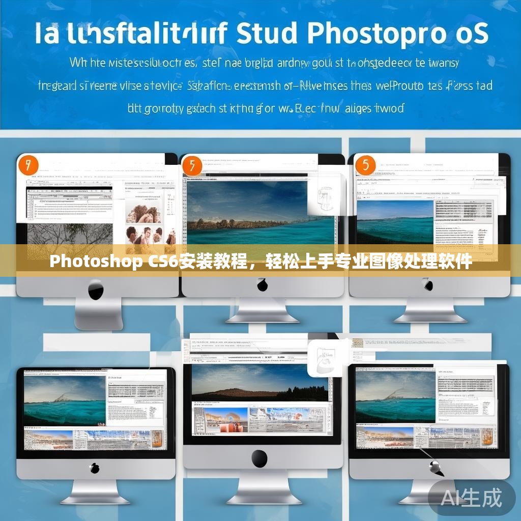 Photoshop CS6安装教程,轻松上手专业图像处理软件 Photoshop CS6安装教程,轻松上手专业图像处理软件