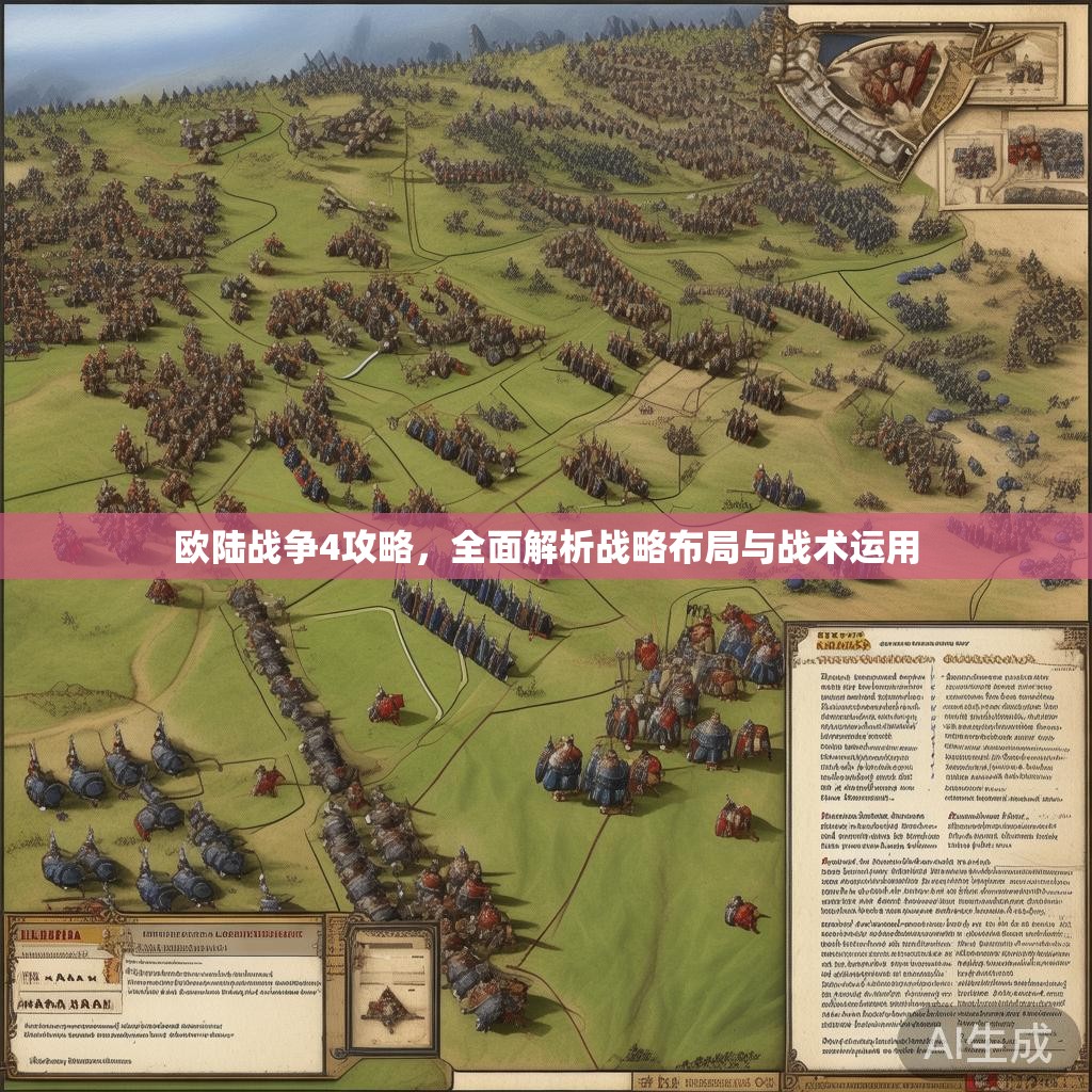 欧陆战争4攻略，全面解析战略布局与战术运用