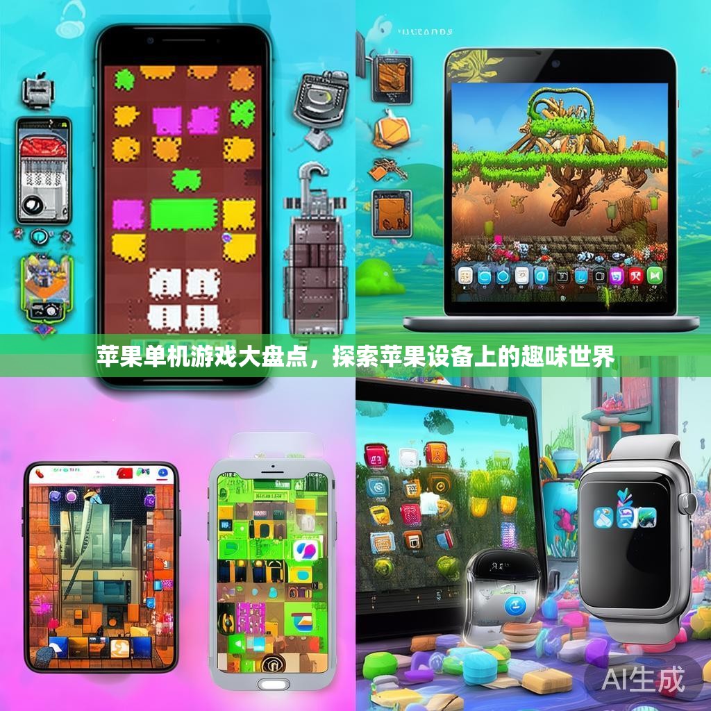 苹果单机游戏大盘点，探索苹果设备上的趣味世界