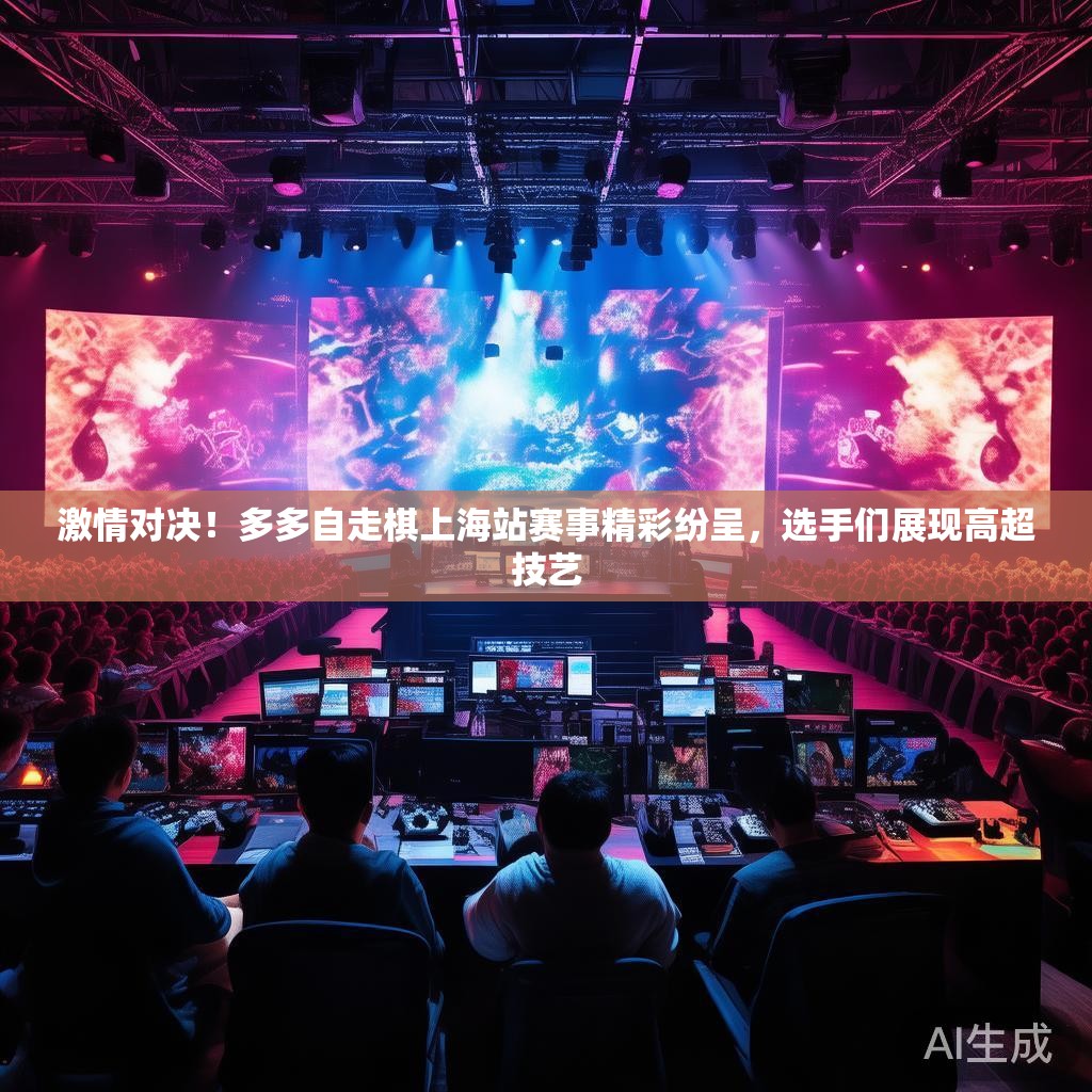 激情对决！多多自走棋上海站赛事精彩纷呈，选手们展现高超技艺