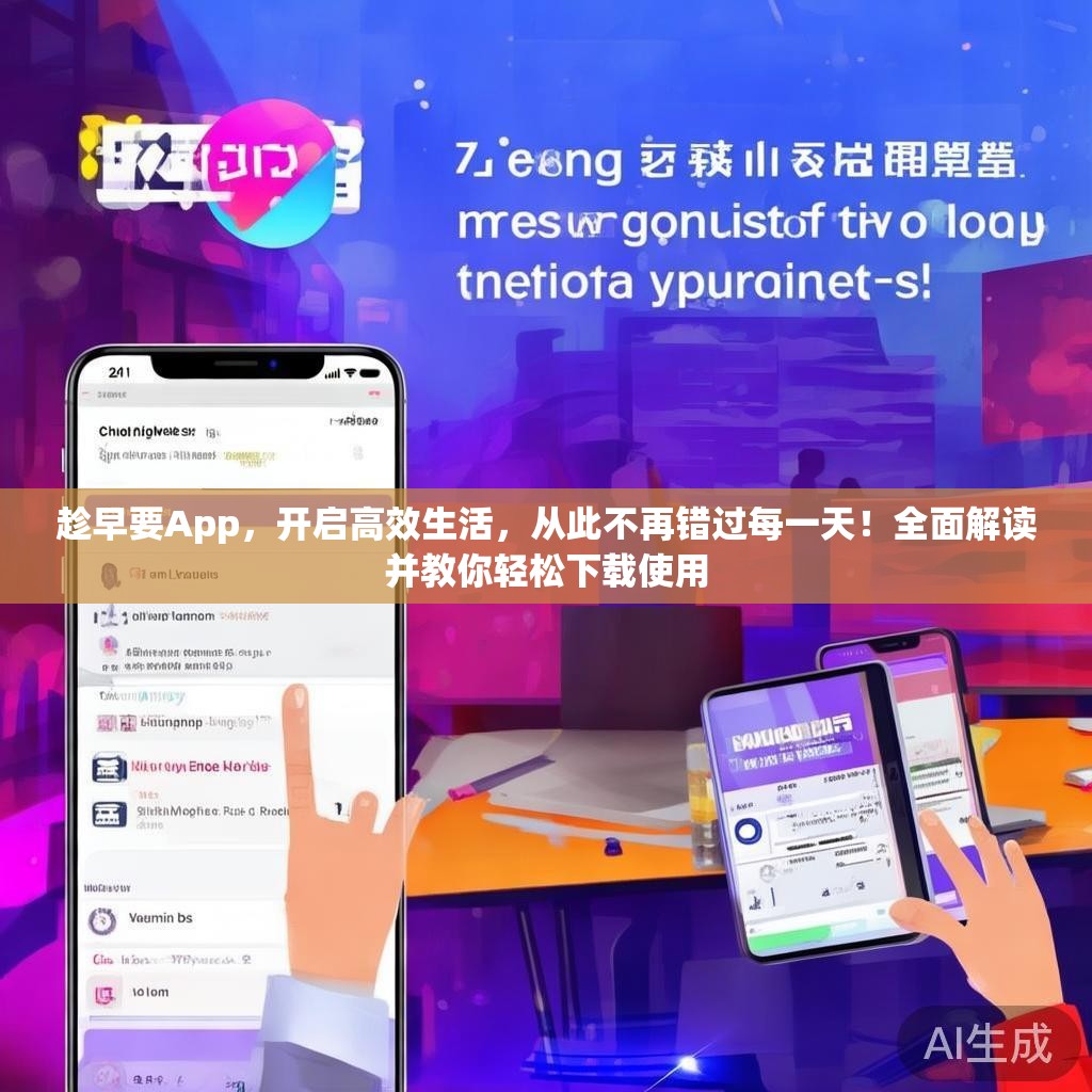 趁早要App,开启高效生活,从此不再错过每一天!全面解读并教你轻松下载使用 趁早要App,开启高效生活,从此不再错过每一天!全面解读并教你轻松下载使用