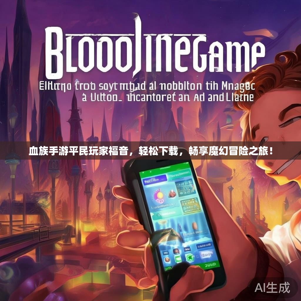 血族手游平民玩家福音，轻松下载，畅享魔幻冒险之旅！